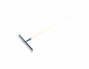 Hrábě LUX-TOOLS se 14 hroty a rukojetí 150 cm
