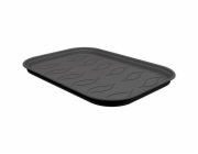 Talířek Elho Seedling Saucer M Green Basics Living Black vyrobený z recyklovaného plastu