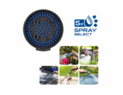 Sprchová sada LUX-TOOLS se spirálovou hadicí, 5 režimů proudu