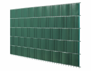 PVC clony na ochranu soukromí v roli, zelené, 19 cm x 20,5 m