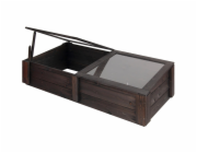 Nástavec pro vyvýšené záhony, antracit, 142 cm x 68 cm