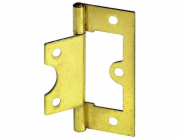 Závěs Hettich pro lamelové dveře 50 mm x 23 mm ocel, mosazný povlak, 2 kusy