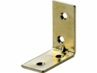 Konzola židle Hettich 40 mm x 40 mm x 15 mm ocel, mosazný...