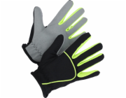 Dětské rukavice LUX-TOOLS neonově žluté velikost 6