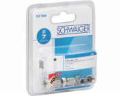 Schwaiger F-konektor FST7004 531 O 7 mm 4 kusy