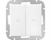 Přepínač elektrotechnického materiálu Finnja White - Matt