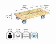 Přepravní pomůcka Wagner 1173 Nosnost 250 kg 575 mm x 300 mm FSC®