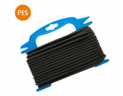 Pletené gumové lano Conacord O 6 mm x 20 m černé