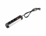 3cestný prodlužovací kabel s vypínačem