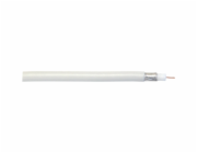 Koaxiální anténní kabel 90dB bílý 25 m