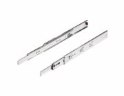 Přesný plnovýsuv Hettich s kuličkovými ložisky 450 mm, chromovaná ocel