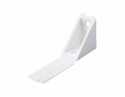 Univerzální rohová spojka Hettich 40 mm x 40 mm x 24 mm Plast Bílá