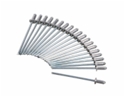 LUX-TOOLS Trhací nýty Klasické 3 mm x 8 mm 100 kusů