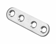Spojovací deska Hettich 60 mm x 15 mm, nerezová matná, 4 kusy