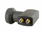 Schwaiger® Sun Protect - digitální dvojitý LNB antracitový