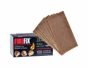 Podpalovače Firefix vyrobené z recyklovaného papíru a vosku, 100 kusů