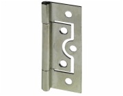 Závěs Hettich pro lamelové dveře 38 mm x 20 mm, poniklovaná ocel, 2 kusy