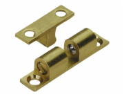 Kuličková západka 49 mm x 9 mm, matná mosaz