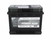 Startovací baterie Cartec Power AGM 60 Ah/680 A