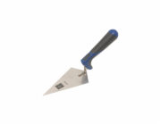 LUX-TOOLS špičatá zednická lžíce, nerezová ocel, 140 mm