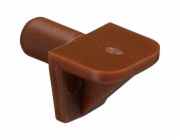 Podpěry polic Hettich 5 mm plastové hnědé