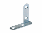 Úhlový držák pravý 45 mm x 60 mm x 15 mm pozinkovaná ocel
