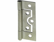 Závěs Hettich pro lamelové dveře 50 mm x 23 mm, poniklovaná ocel, 2 kusy