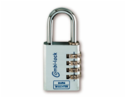 Burg Wächter Kombinovaný Visací zámek Combi Lock 90 40 Chromo SB