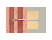Hmoždinka Fischer s dlouhou stopkou DuoXpand T se zapuštěnou hlavou 10 mm x 200 mm