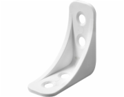 Plastový úhlový držák Hettich 16 mm x 40 mm x 40 mm bílý 1 kus
