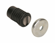 Magnetický uzávěr Hettich 8 x 14 mm černý