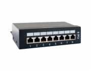 Schwaiger 8portový patch panel CAT 6 pro RJ45