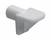 Podpěry polic Hettich 6 mm plastové bílé