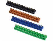 Svorkovnice, 12pólová, O 1,5 mm - 4 mm, 10 kusů