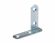 Úhlový držák levý 45 mm x 60 mm x 15 mm pozinkovaná ocel