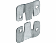 Univerzální spojka Hettich 27 mm x 44 mm, pozinkovaná ocel, 4 kusy