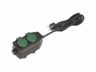 Prodlužovací kabel H05RR-F 3 x 1,5 mm2 Černá 2 m