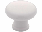 Knoflík 0385, plast bílý