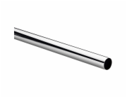 Kulatá šatní tyč Hettich O 25 mm x 2000 mm, chromovaná ocel