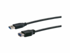 Prodlužovací kabel Schwaiger USB 3.0, USB 3.0 A samec - U...