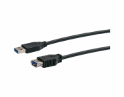 Prodlužovací kabel Schwaiger USB 3.0, USB 3.0 A samec - USB 3.0 A samice, 3 m