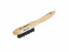 LUX-TOOLS Malý třířadý drátěný kartáč