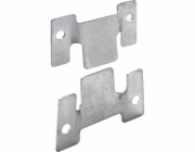 Univerzální spojka Hettich 46 mm x 100 mm, pozinkovaná ocel, 4 kusy