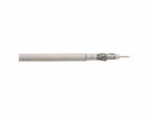 Koaxiální kabel 4-S 120 dB bílý 25 m