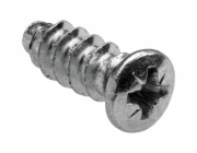Eurošroub Hettich, plochá hlava PZ, křížová drážka, O 6,3 x 16 mm, ocel, pozinkovaná, 20 kusů