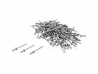 LUX-TOOLS Trhací nýty z nerezové oceli 4 mm x 10 mm 100 kusů
