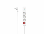 Hama 3cestný USB-C/A prodlužovací kabel, 18W PD/FC, s vypínačem, plochý kabel, 1,4 m