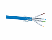 Schwaiger® síťový kabel CAT 8.1 (S/FTP) nesestavený 25 m modrý