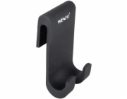 Wenko sprchový háček Verna Duo ze silikonu 5 cm x 9,5 cm x 4,5 cm černý