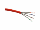 Síťový kabel Schwaiger S/STP CAT 7 oranžový 25 m